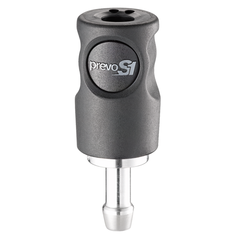 Coupleur ISO 6150 C passage de 6 mm pour flexibles Pour tuyau Ø int. = 6 mm 